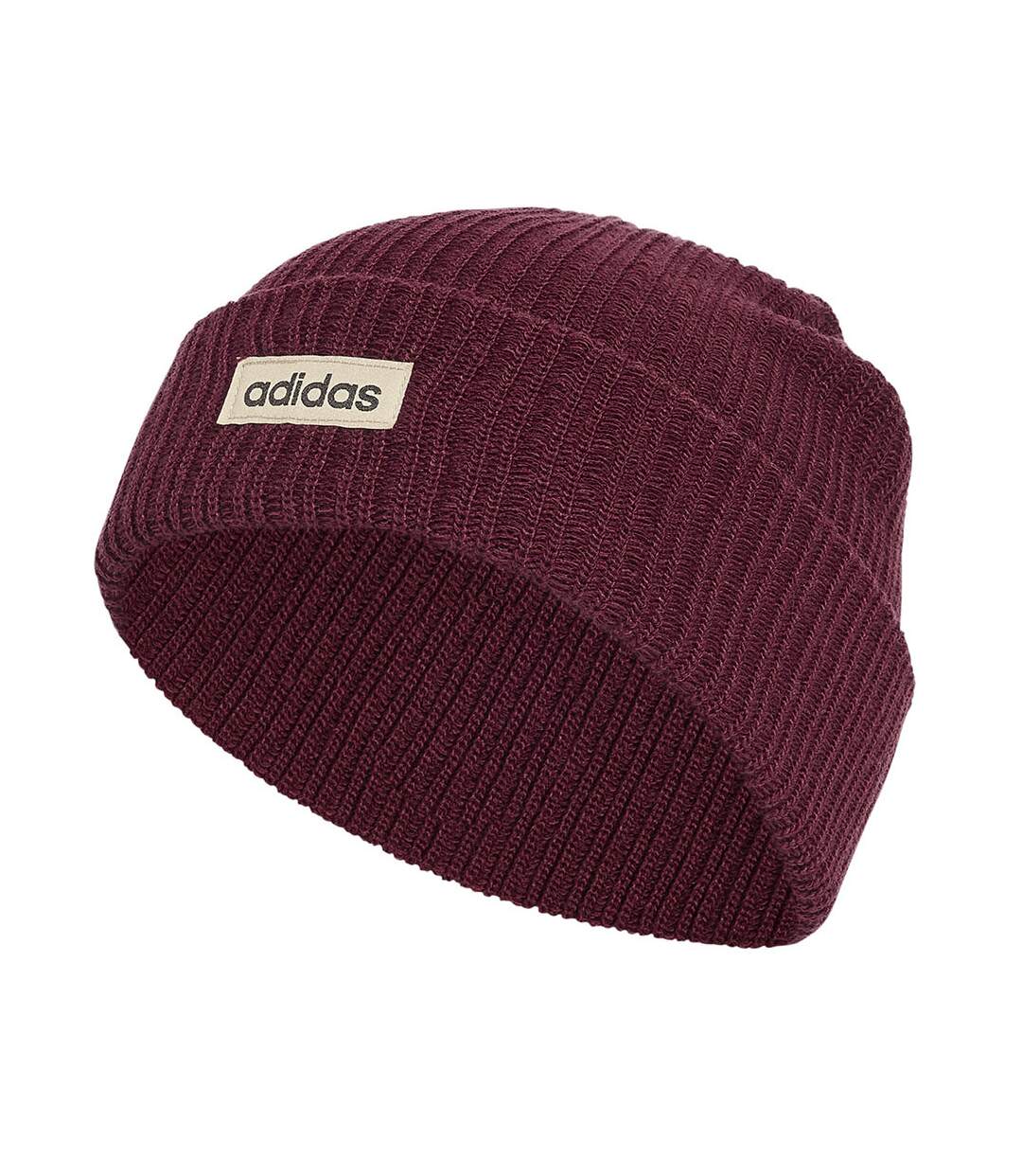 Bonnet Motif/style Linéaire Homme Rouge Adidas-1