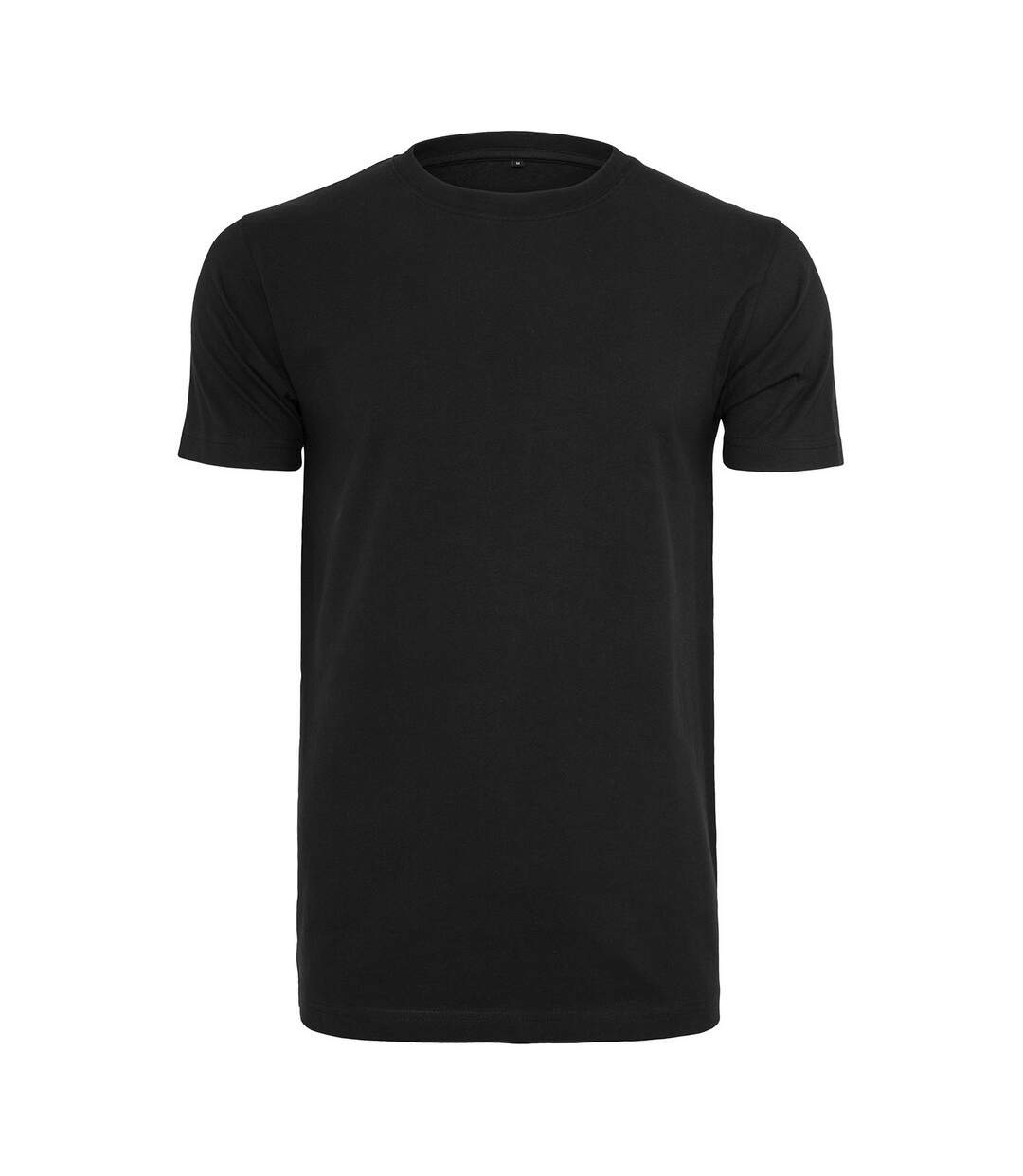 Build Your Brand Mens Round Neck T-Shirt (Black)