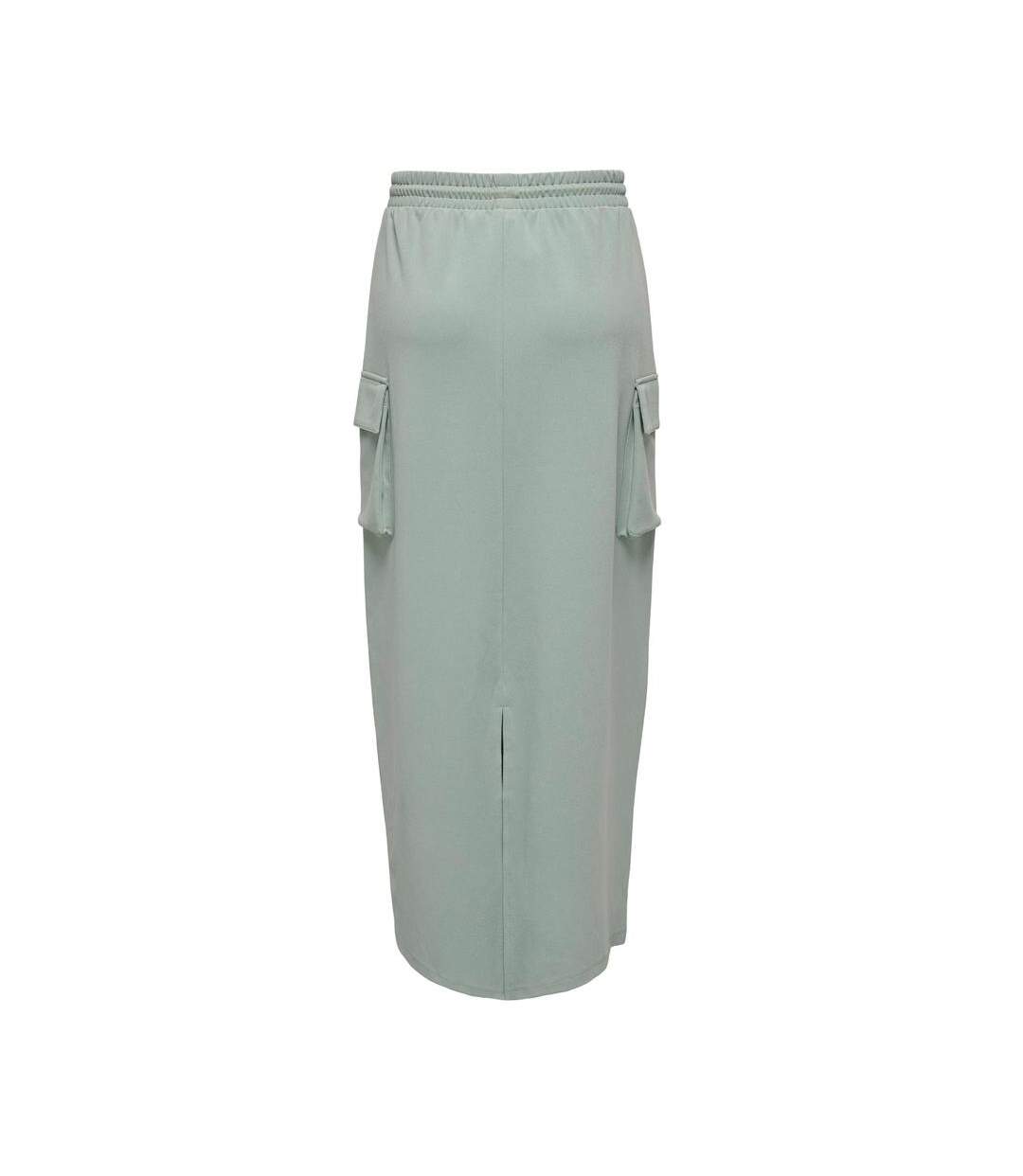 Jupe verte femme jdy pocket maxi skirt - l-2