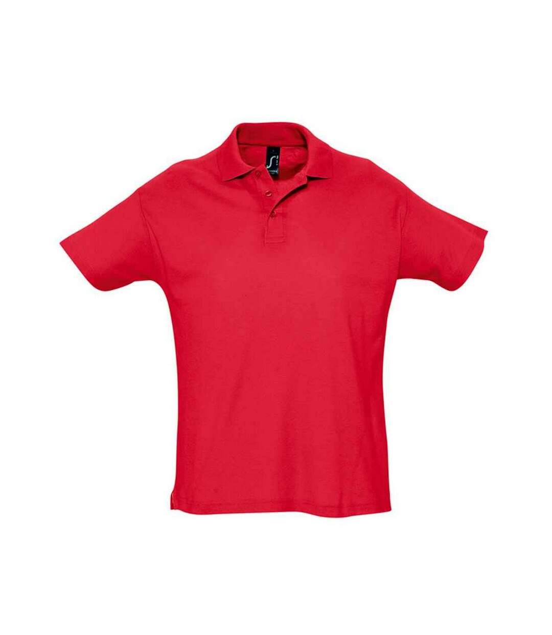 Polo Summer Homme Rouge SOLS-1