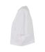 Haut Court Femme Blanc Build Your Brand-4