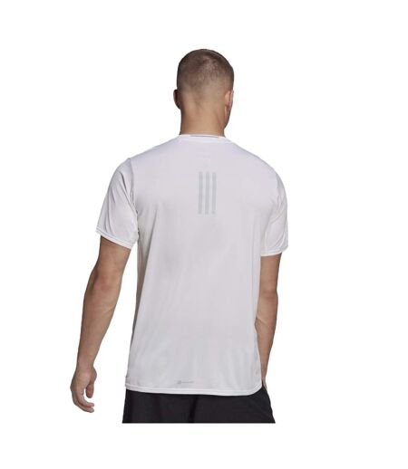 Mens Designed For Running T-shirt White Adidas