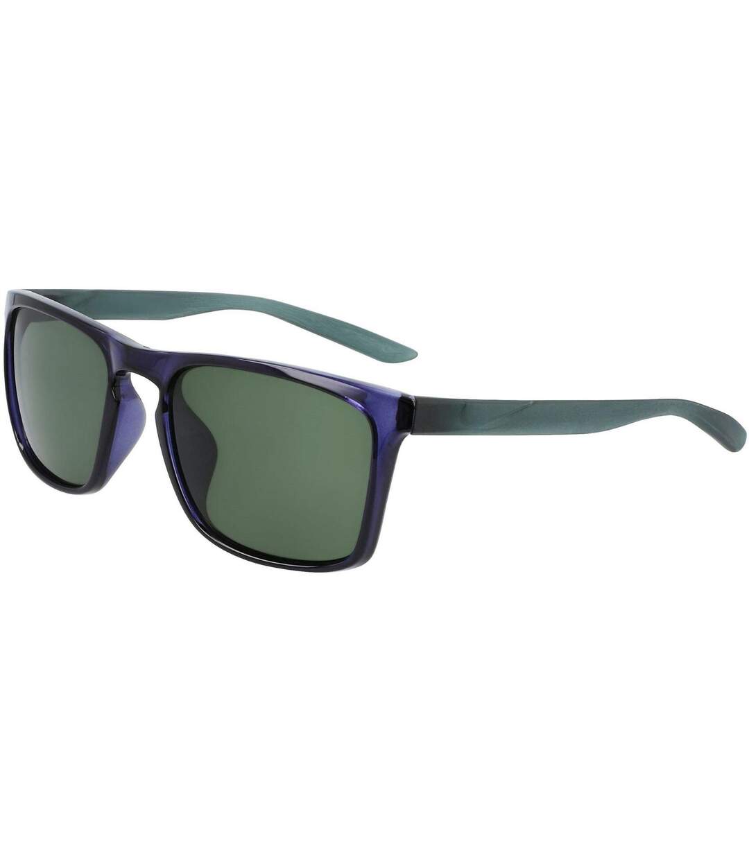 Lunettes De Soleil Sport Motif/style Rectangle Ascent Adulte Taille Unique Bleu Sombre Vert Nike-3