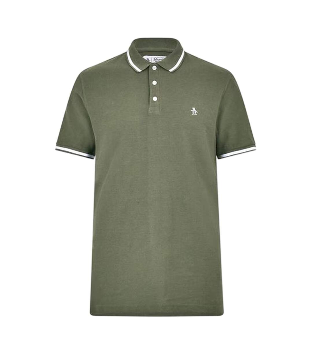 Mens Regular Short-sleeved Polo Shirt Grape Leaf Original Penguin-1