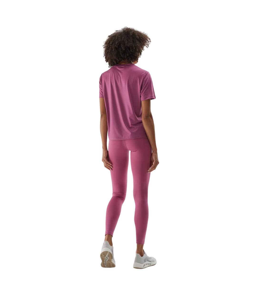 Legging F301 Femme Rose 4F-3