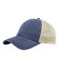 Casquette Trucker Vieux Denim Beige Gris Beechfield-2