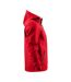Mens Karting Soft Shell Jacket Red Printer-4
