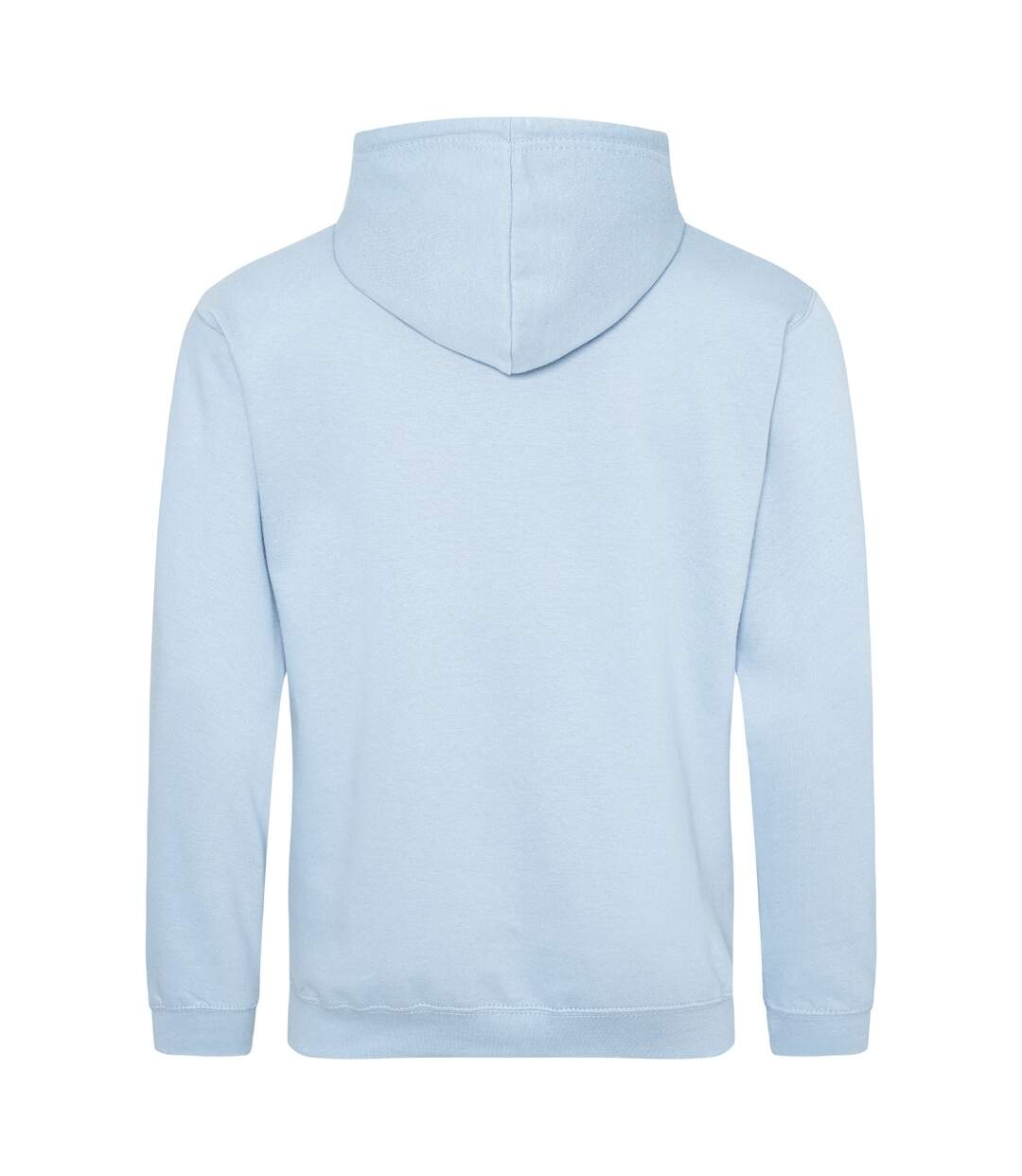Sweat À Capuche College Adulte Bleu Ciel Awdis-2