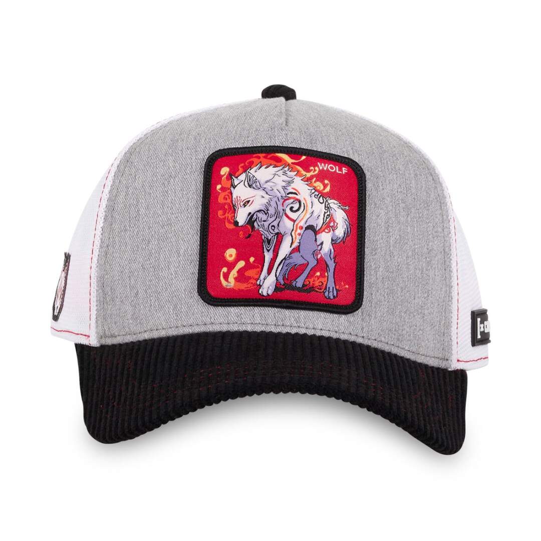 Casquette trucker avec filet finitions premium Wolf Japan Capslab-2