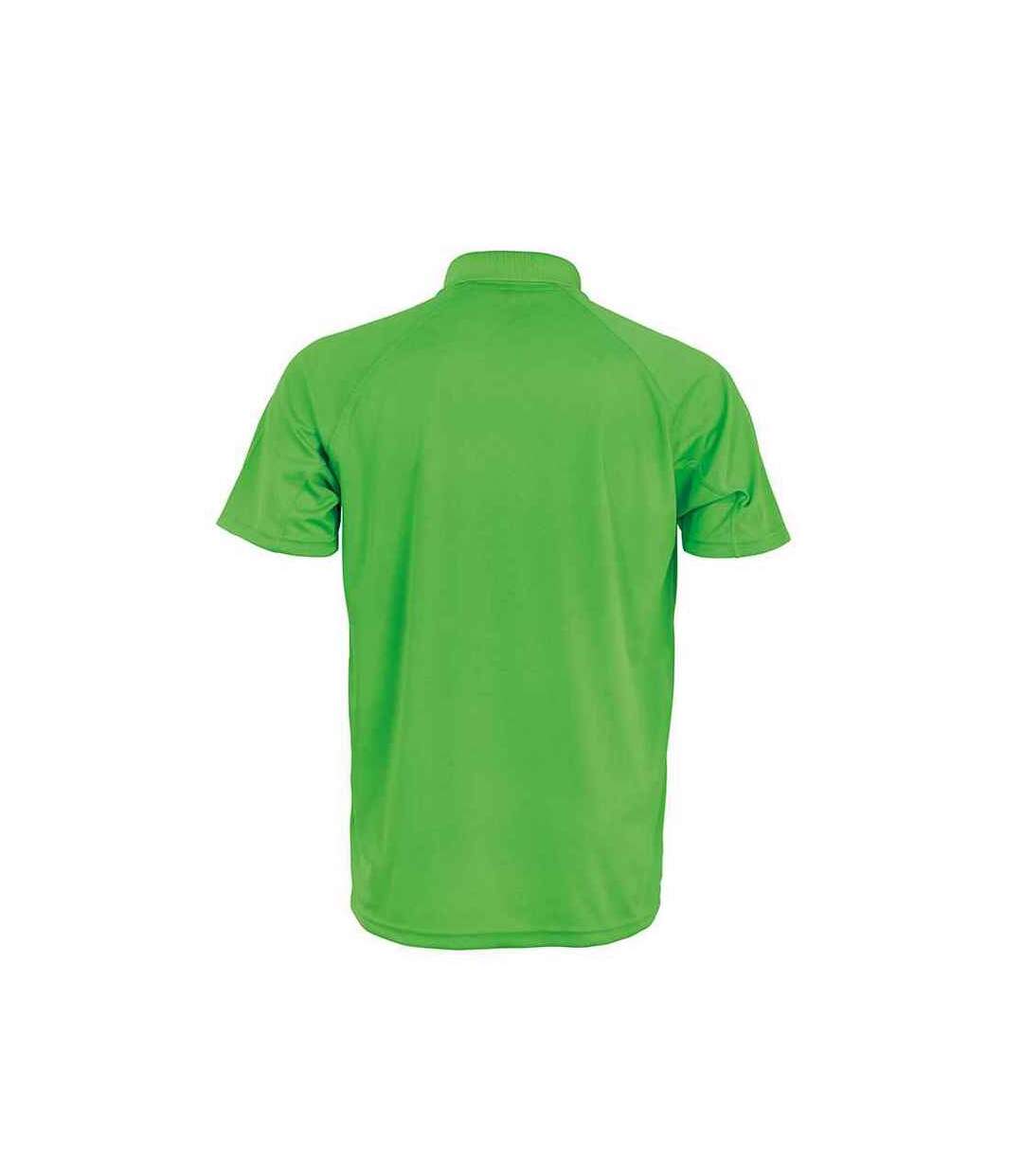 Polo performance aircool femme vert clair Spiro