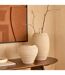 Vase Déco en Céramique Prudi 31cm Blanc-4