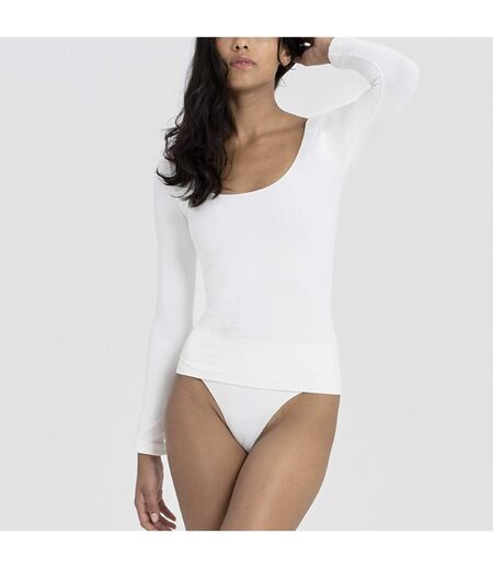 Ruey - Top manches longues femme Essentials sculptant recyclé stretch
