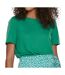 T-shirt Vert Femme Vila Mooney - L