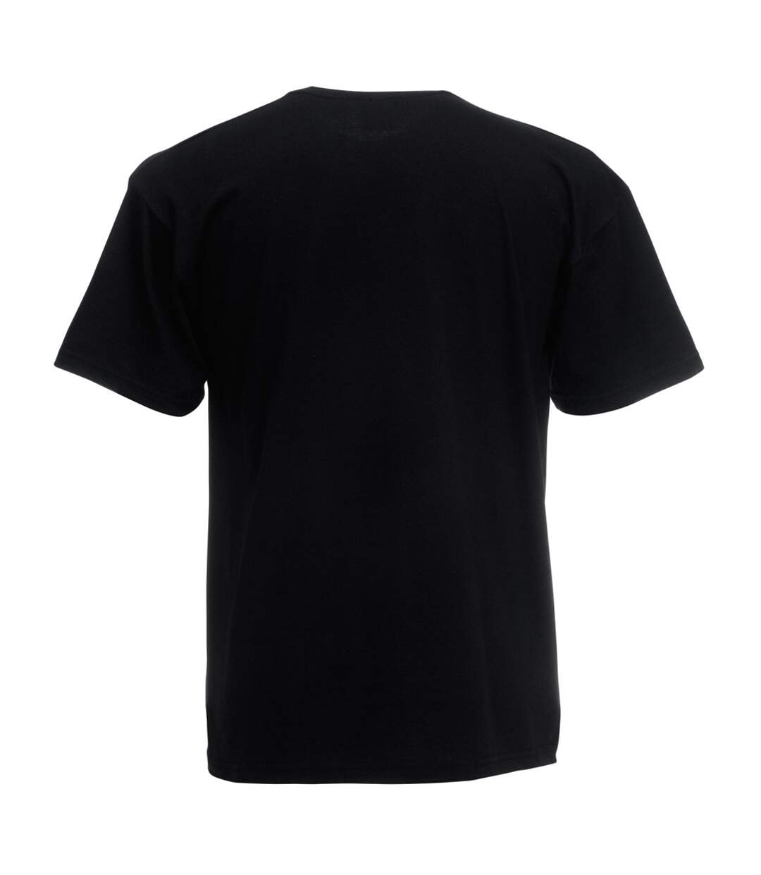 T-shirt à manches courtes  pour homme noir Fruit of the Loom