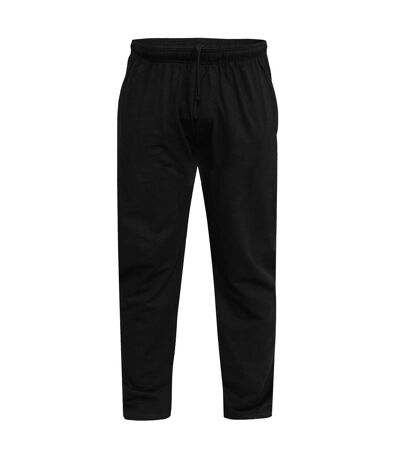 Duke Mens Kingsize Rory Lightweight Fleece Jogging Bottoms (Black) - UTDC135