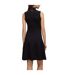 Womens/ladies Nessira Dress Black Hugo-3