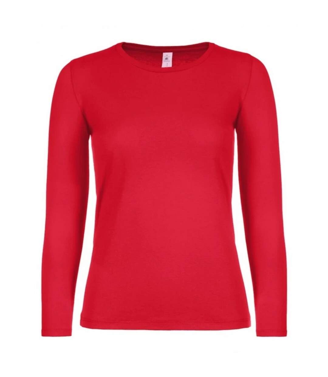 T-shirt Manches Longues #e150 Femme Rouge B&C-1