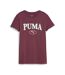 T-shirt Bordeaux Femme Puma Squad Graf - M