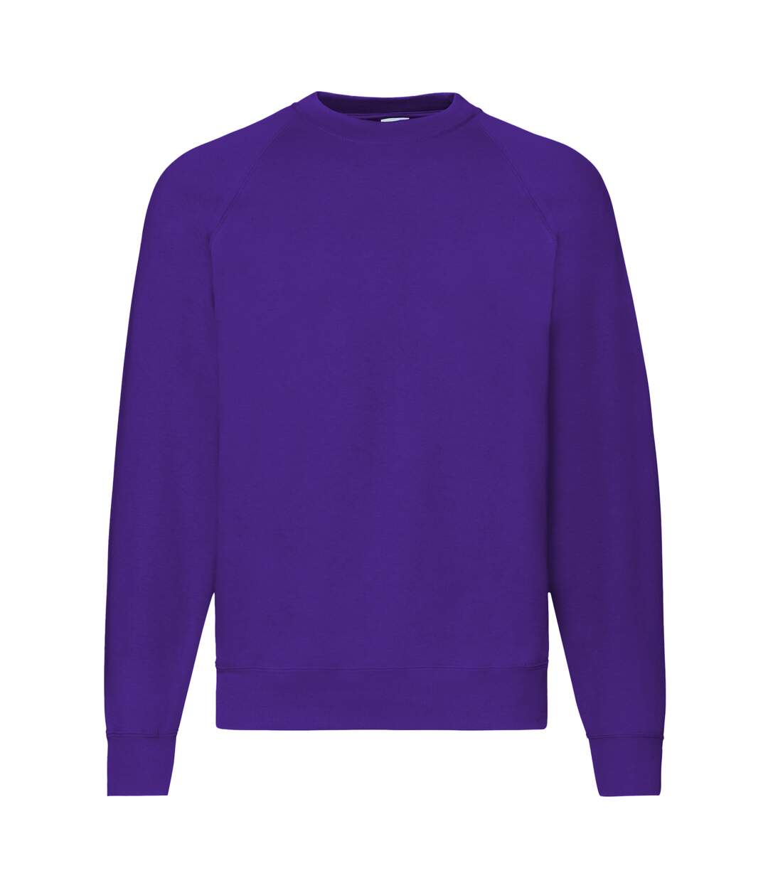 Fruit Of The Loom Mens Raglan Sleeve Belcoro® Sweatshirt (Purple)