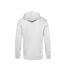 B&C Mens Organic Hooded Sweater (White)