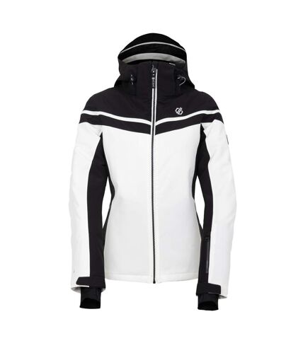 Blouson de ski flurry femme noir / blanc de blanc Dare 2B