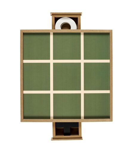 Jeu Morpion Tic Tac Toe 30cm Naturel