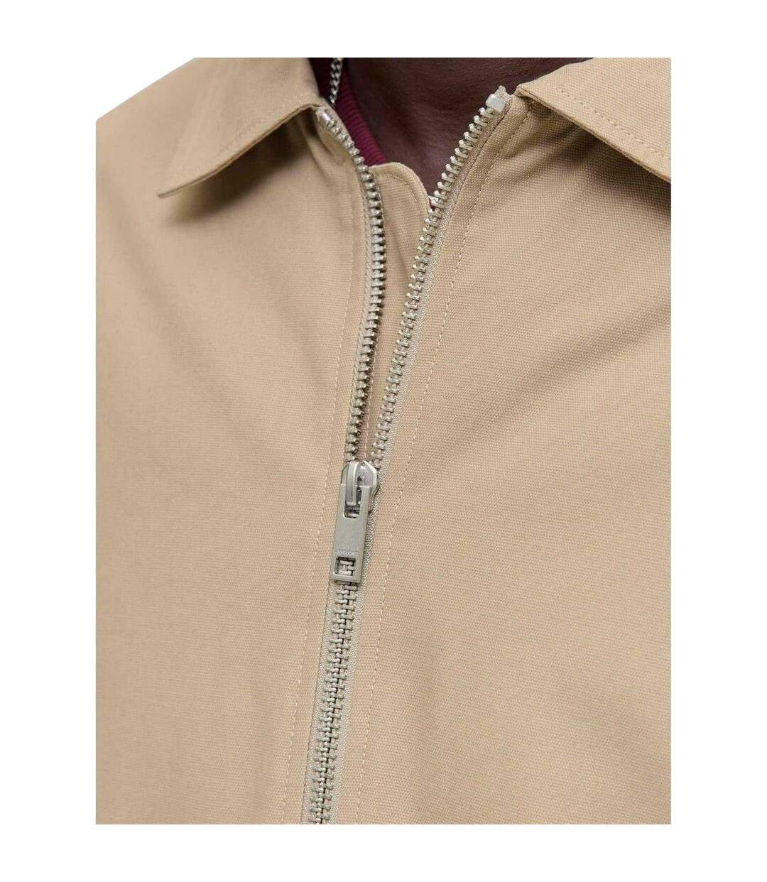 Mens Plain Cotton Jacket Crockery Jack And Jones-4