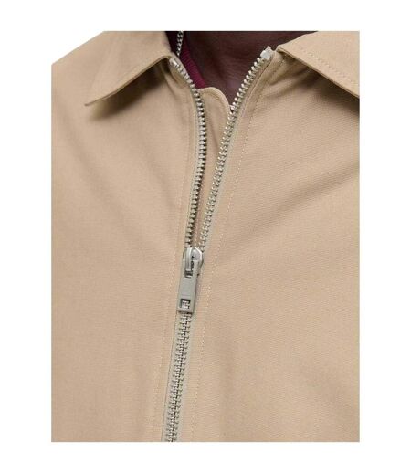 Mens Plain Cotton Jacket Crockery Jack And Jones