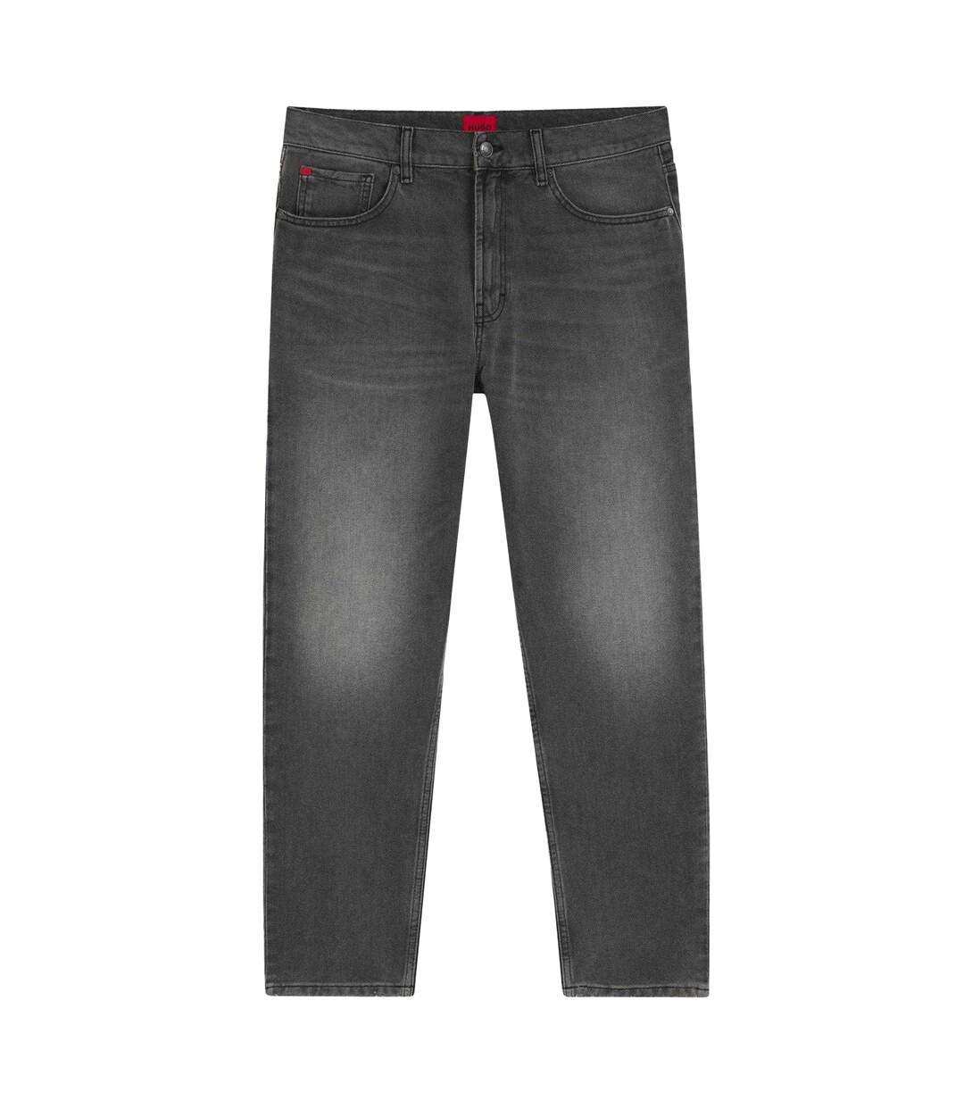Jean Motif/style Délavé Homme Gris Moyen Hugo-2