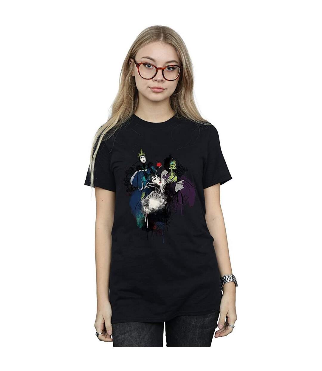 Disney - T-shirt - Femme (Noir) - UTBI1477-2