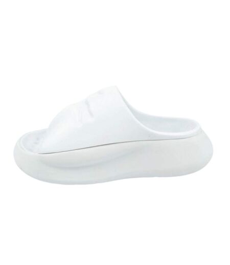 Claquettes Serve Femme Blanc Lacoste