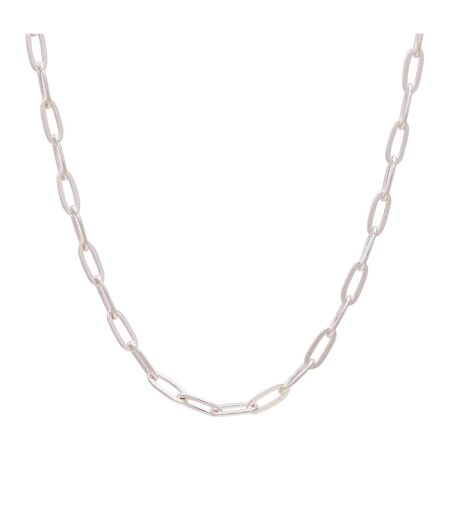 Sterling Silver Necklace One Size Silver Common Lines