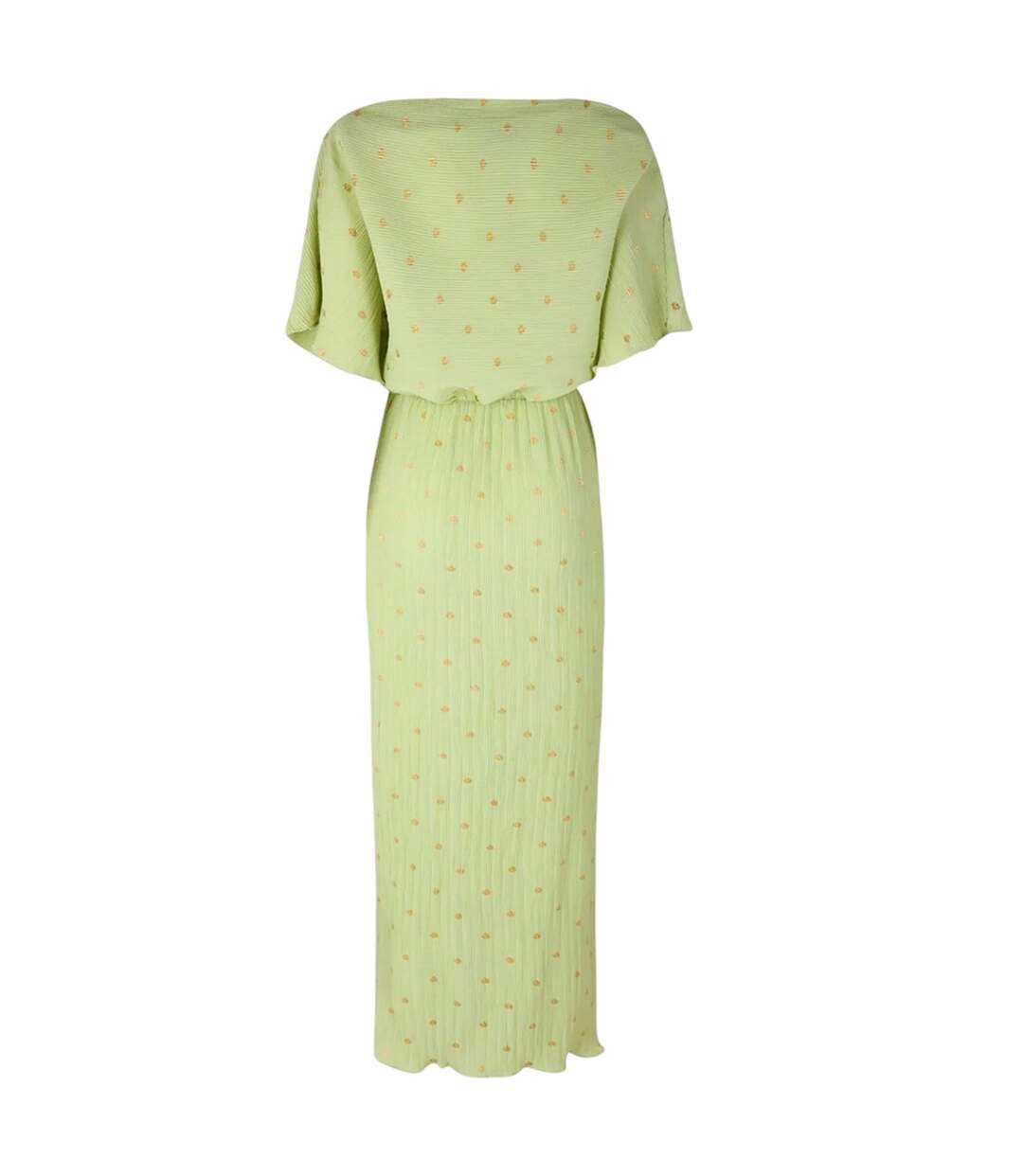 Robe Longue Femme Vert Never Fully Dressed-2