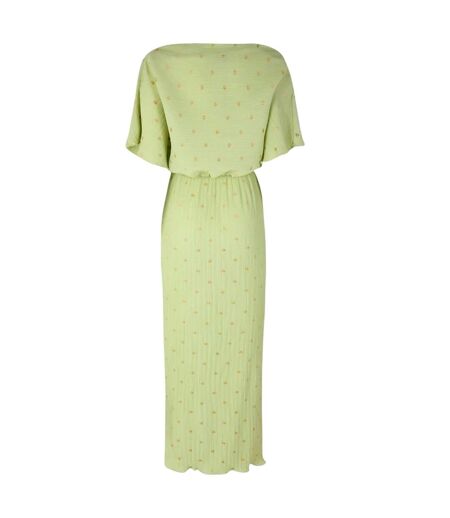 Robe Longue Femme Vert Never Fully Dressed
