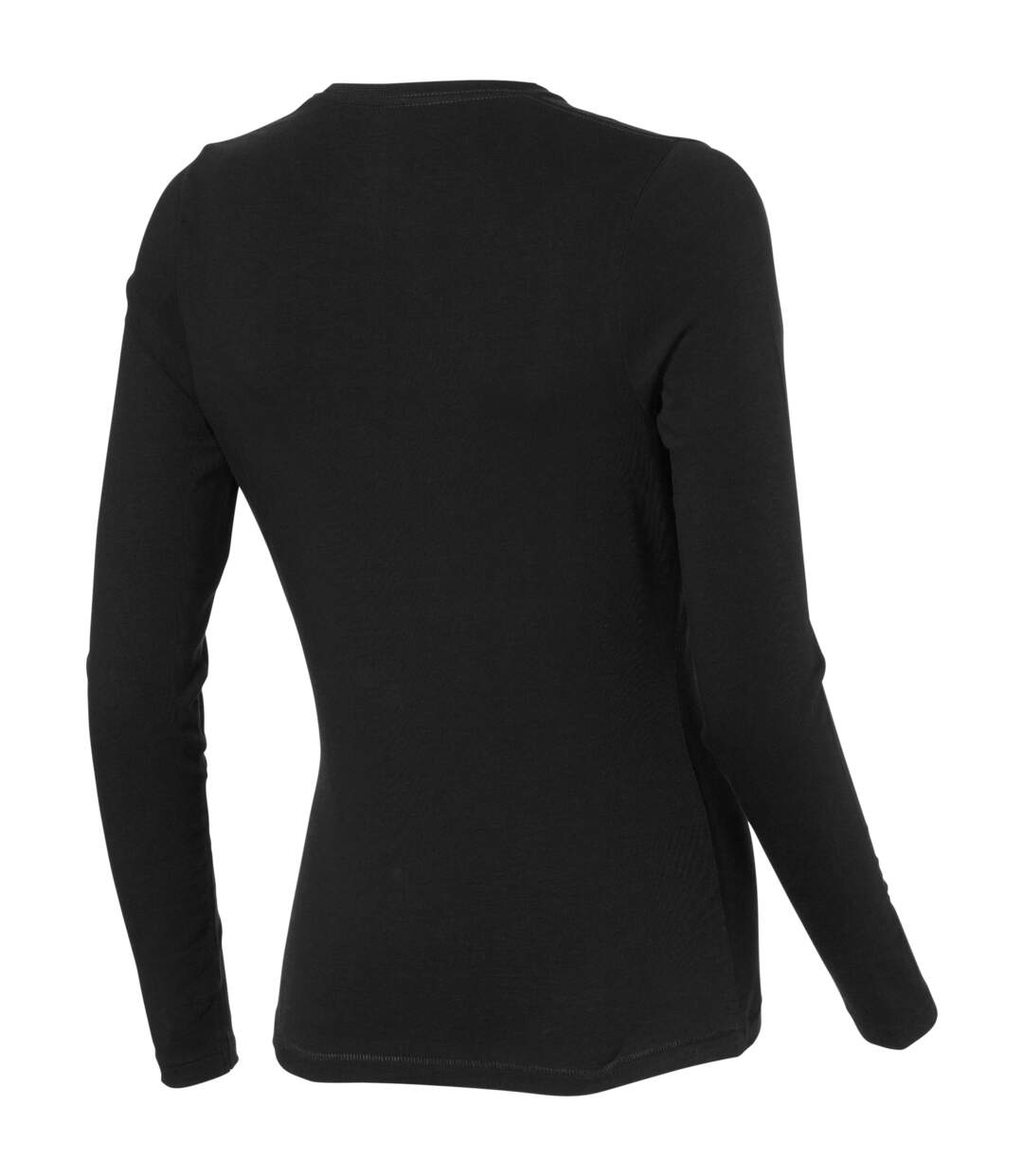 T-shirt manches longues ponoka femme noir Elevate-2