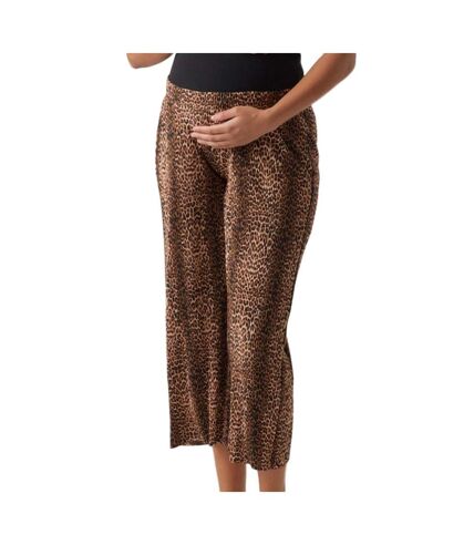 Pantalon de Grossesse Léopard Femme Mamalicious Laura - M