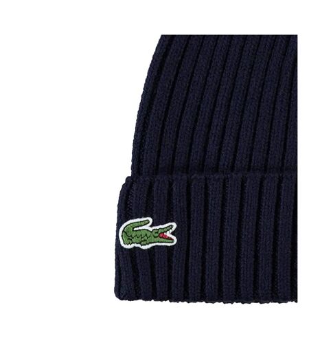 Bonnet noir homme lacoste rb9883 - taille unique