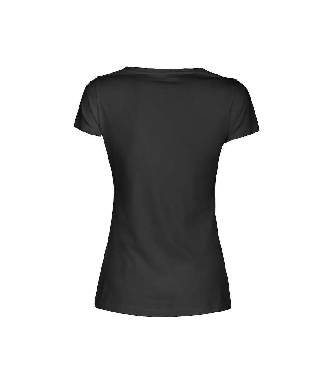 Womens/ladies Twoville T-shirt Black James Harvest-2