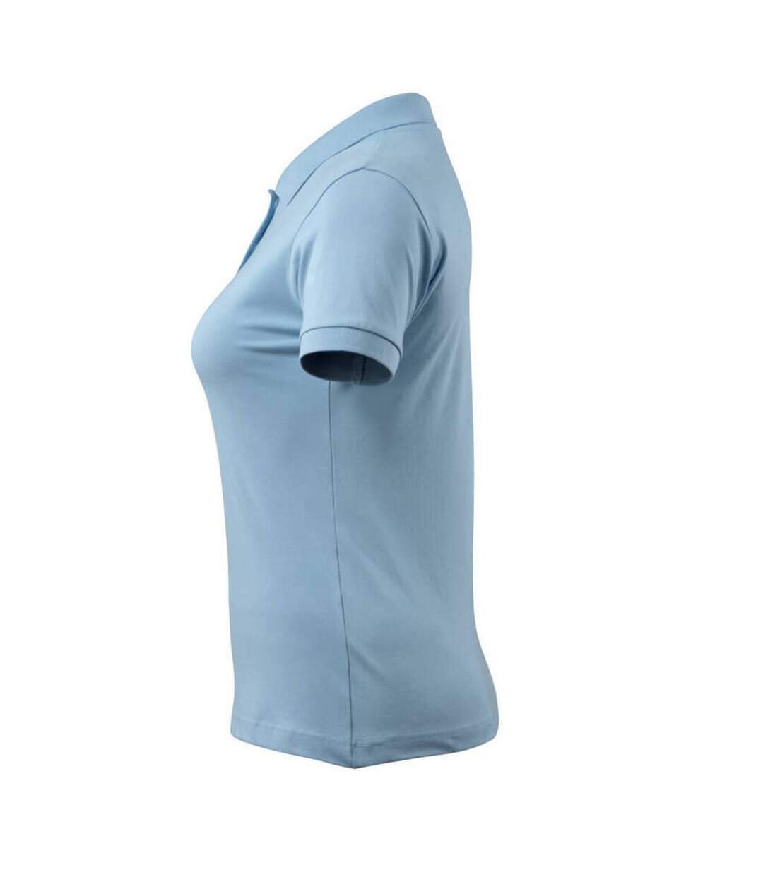 Womens/ladies Grasse Crossover Polo Shirt Light Blue Mascot-3