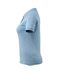 Womens/ladies Grasse Crossover Polo Shirt Light Blue Mascot-3