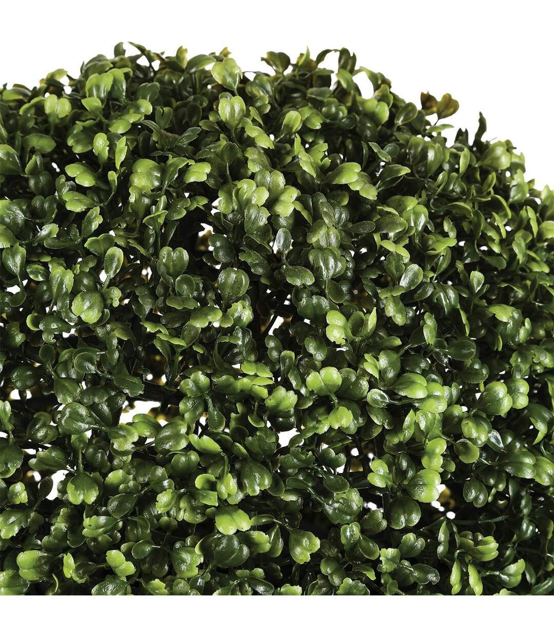 Plante Artificielle Boule de Buis 38cm Vert-2
