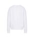 Sweat Motif/style Rectangulaire Femme Blanc Armani Exchange-2