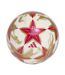 Ballon De Foot Motif/style Logo Étoile 26/27 Club Taille 5 Blanc Rouge Adidas-1
