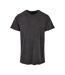 T-shirt Motif/style Délavé À L'acide Homme Noir Build Your Brand-2