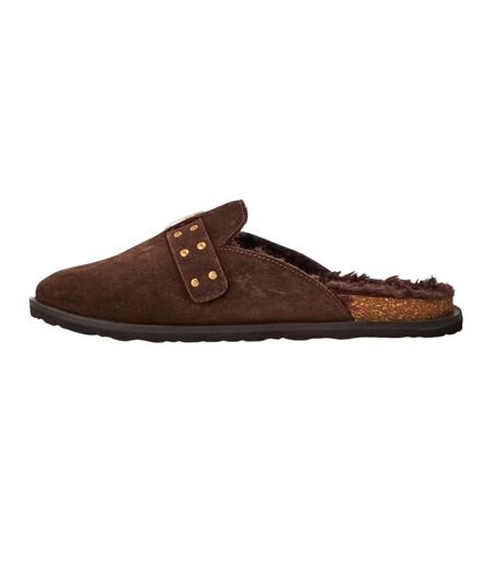 Sabots Evergreen Femme Marron Steve Madden