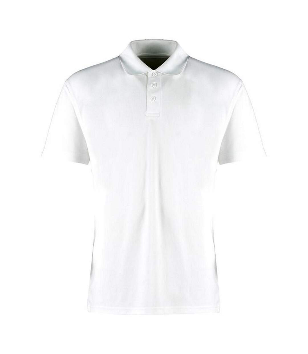 Polo homme blanc Kustom Kit