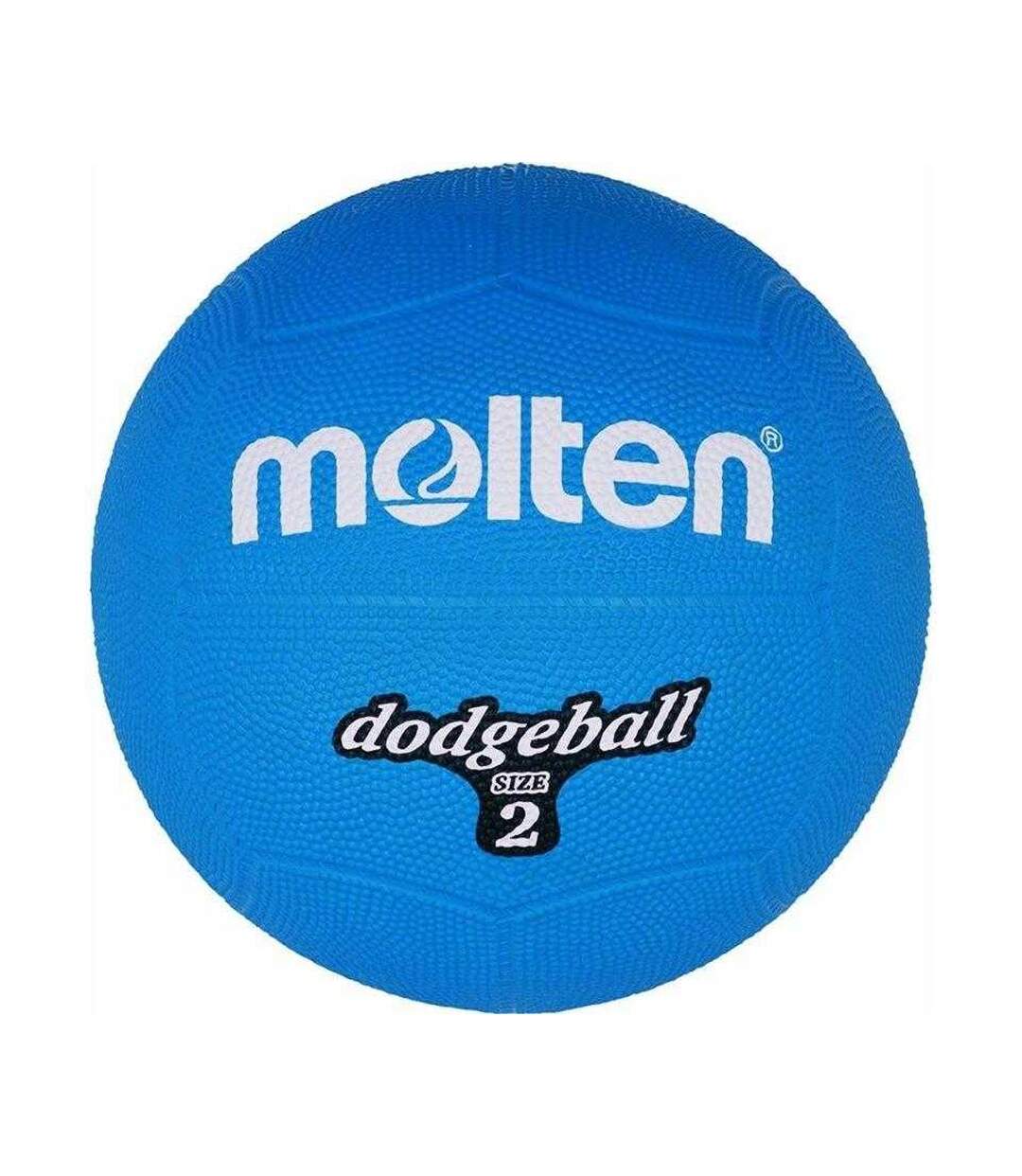 Balle Pour Balle Au Prisonnier En Caoutchouc Db2 Taille Unique Bleu Molten-1