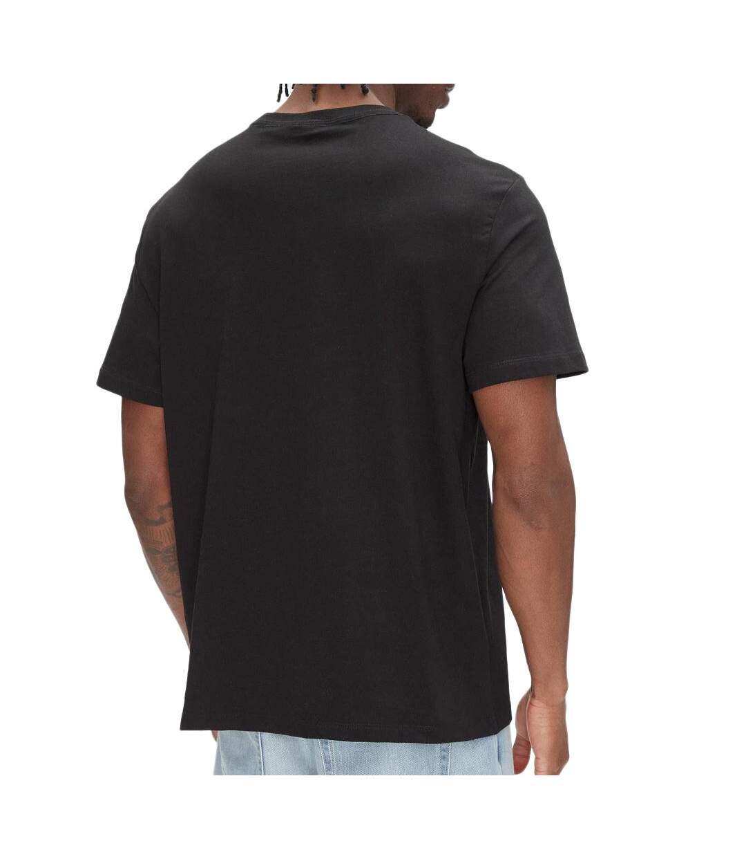 T-Shirt noir homme calvin klein jeans hero-2