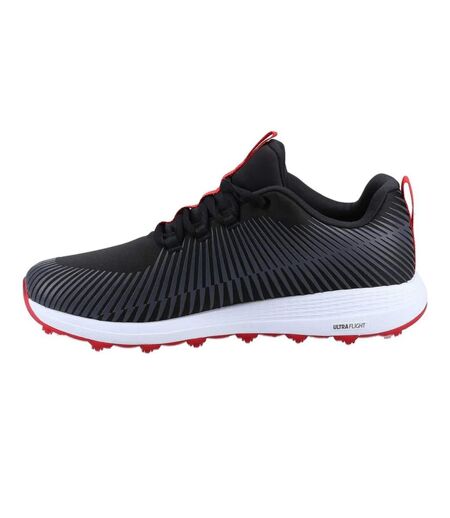 Mens go golf max sport trainers black/red Skechers