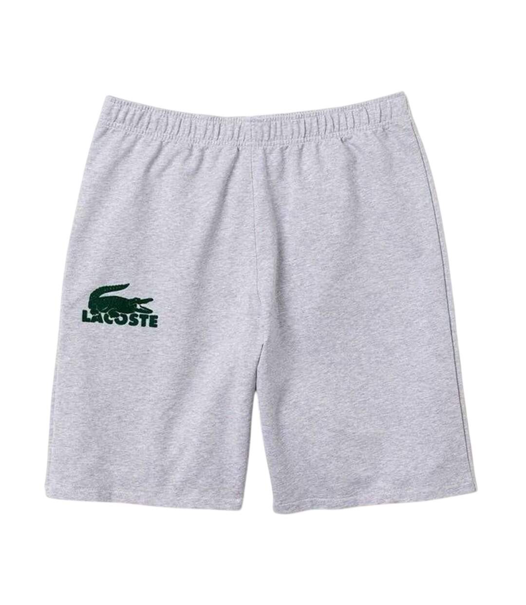 Short Motif/style Logo Bw Homme Gris Lacoste-2
